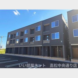沖松島駅より徒歩3分 築2年4ヶ月 3階建の賃貸物件