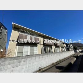 ペアシティ屋島B 1階 築37年の賃貸物件