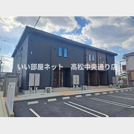 空港通り駅より徒歩11分 築1年4ヶ月 2階建の賃貸物件