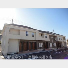 綾川駅より徒歩14分 築17年8ヶ月 2階建の賃貸物件