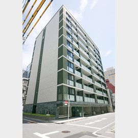 新富町駅より徒歩2分 築18年9ヶ月 10階建の賃貸物件