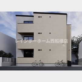 習志野駅より徒歩9分 新築 3階建の賃貸物件