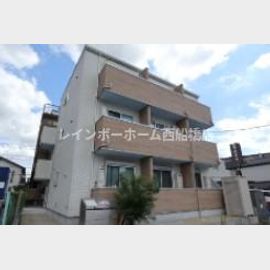 新松戸駅より徒歩12分 3階 築7年の賃貸物件