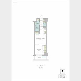 池尻大橋駅より徒歩8分 6階 新築の賃貸物件