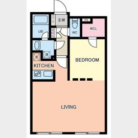 学芸大学駅より徒歩5分 4階 築19年の賃貸物件
