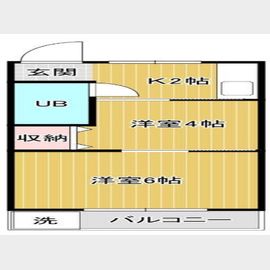 学芸大学駅より徒歩16分 4階 築56年の賃貸物件