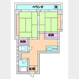 学芸大学駅より徒歩11分 3階 築58年7ヶ月の賃貸物件