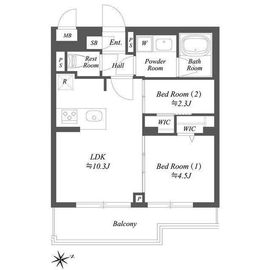 用賀駅より徒歩6分 2階 新築の賃貸物件