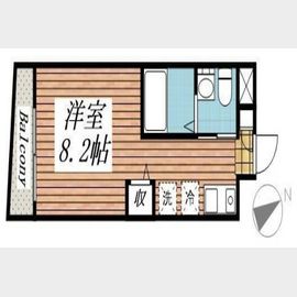 FIORI奥沢 2階 築18年3ヶ月の賃貸物件