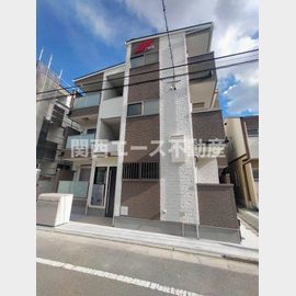 弥刀駅より徒歩11分 築2年4ヶ月 3階建の賃貸物件