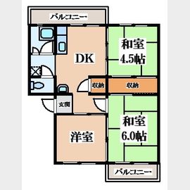 石才駅より徒歩7分 築50年5ヶ月 5階建の賃貸物件