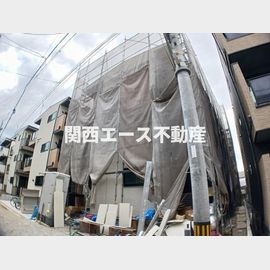 若江岩田駅より徒歩7分 新築 3階建の賃貸物件