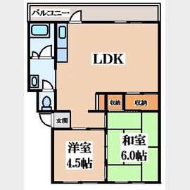 公社賃貸SMALIO茶山台Bの賃貸物件