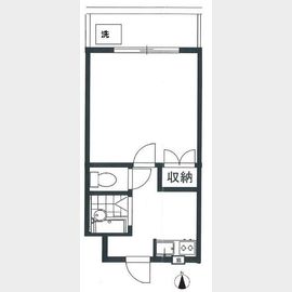 小竹向原駅より徒歩10分 3階 築41年6ヶ月の賃貸物件