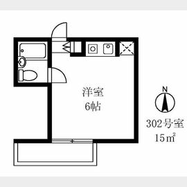 中野坂上駅より徒歩8分 3階 築35年10ヶ月の賃貸物件
