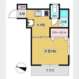 サンライズカワシマの賃貸物件