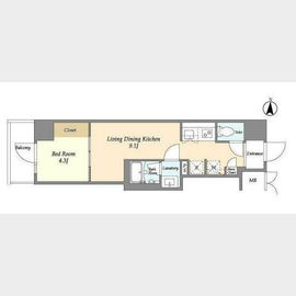 ＲＯＹＧＥＮＴＫＩＫＵＫＡＷＡ 11階 築2年11ヶ月の賃貸物件