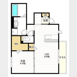 パルビレッジ 1階 築11年10ヶ月の賃貸物件