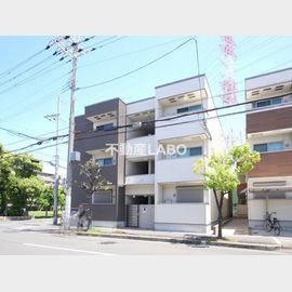 長原駅より徒歩4分 築9年10ヶ月 3階建の賃貸物件