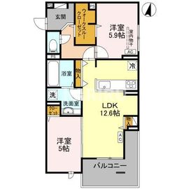 北巽駅より徒歩6分 2階 新築の賃貸物件