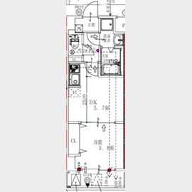 九条駅より徒歩6分 2階 新築の賃貸物件