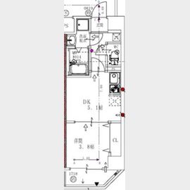ARCA九条 2階 新築の賃貸物件