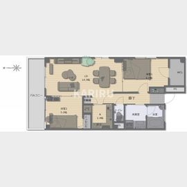桜ノ宮駅より徒歩1分 7階 新築の賃貸物件