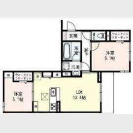 深江橋駅より徒歩12分 2階 新築の賃貸物件