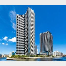 勝どき駅より徒歩2分 築2年9ヶ月 45階建の賃貸物件