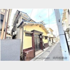 土師ノ里駅より徒歩5分 築58年6ヶ月 2階建の賃貸物件