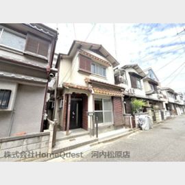 土師ノ里駅より徒歩15分 築48年6ヶ月 2階建の賃貸物件