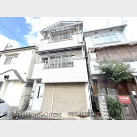 柏原南口駅より徒歩12分 築34年4ヶ月 3階建の賃貸物件