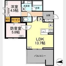 保谷駅より徒歩9分 新築 3階建の賃貸物件