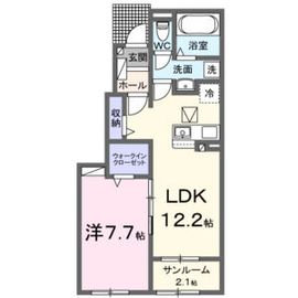 プチシャルダンAの賃貸物件