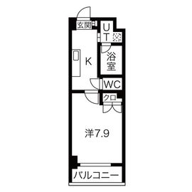 今池駅より徒歩7分 5階 築20年7ヶ月の賃貸物件