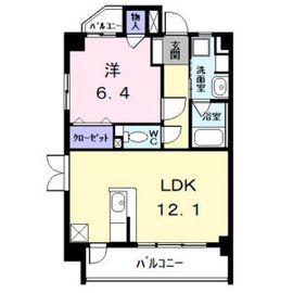 ＣｏｍｆｏｒｔＳｑｕａｒｅ 5階 築18年10ヶ月の賃貸物件