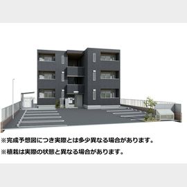 水戸駅より徒歩42分 新築 3階建の賃貸物件