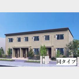 研究学園駅より徒歩85分 新築 2階建の賃貸物件